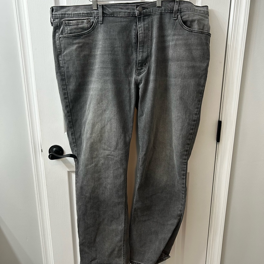 Levi’s 541 Athletic Fit Black Wash Jeans 44w 32L